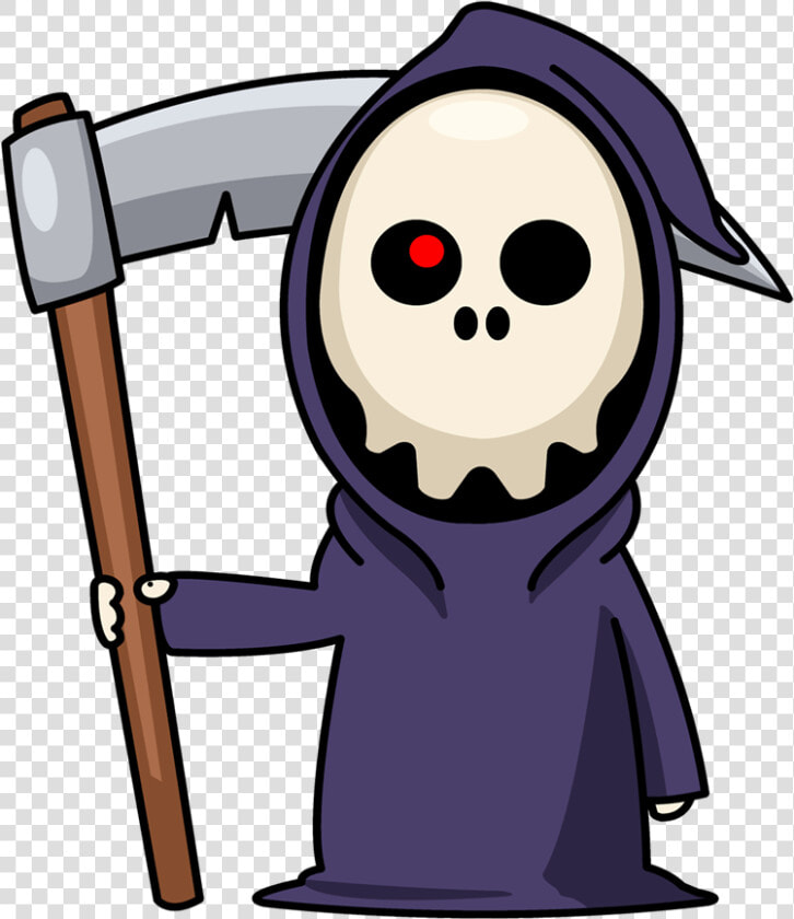 Grim Reaper Clip Art   Cute Grim Reaper Png  Transparent PngTransparent PNG