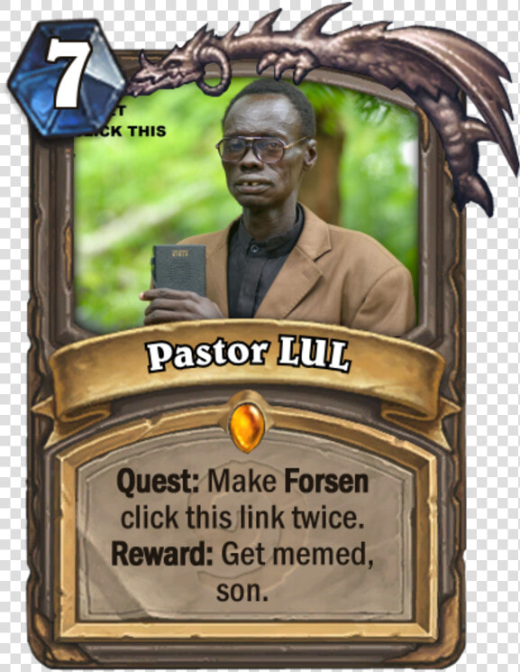 K This Pastor Lut Quest   Mage Quest Hearthstone  HD Png DownloadTransparent PNG