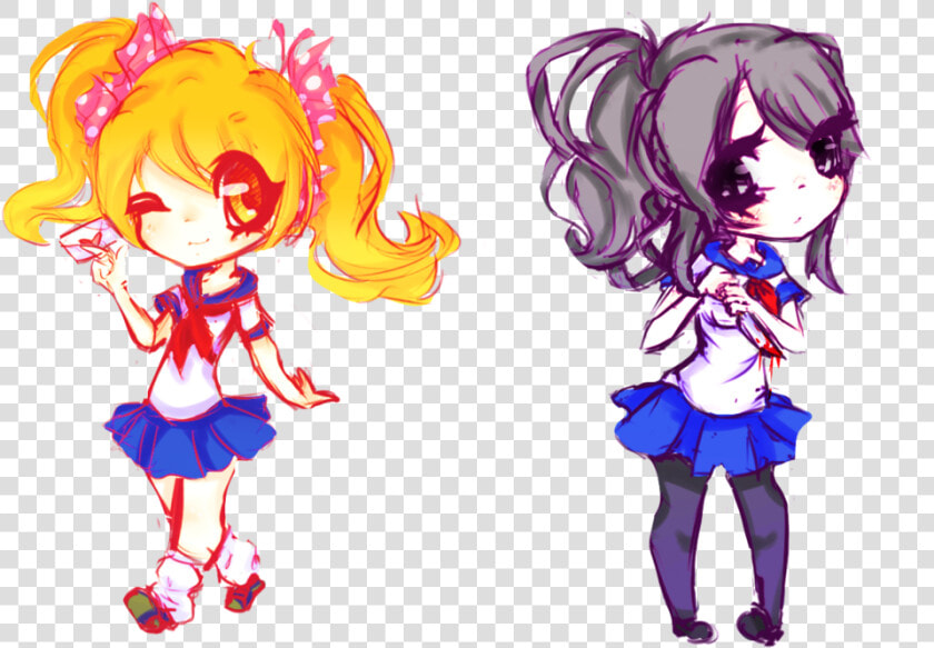 Yandere Simulator разное ys Art yandere chan   Rival Chan Chibi  HD Png DownloadTransparent PNG