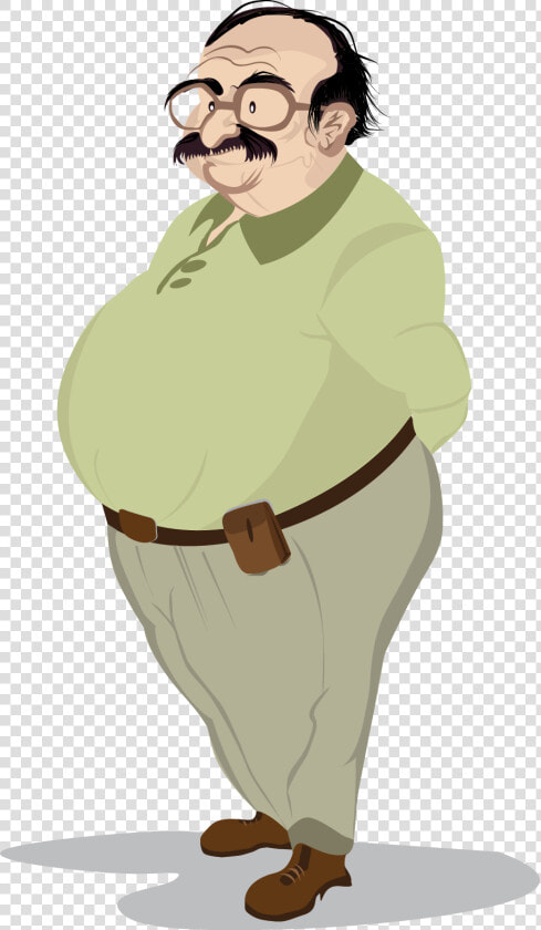 Fatman Illustration Fat Man  Digital Media  Motion   Fat Man Cartoon Png  Transparent PngTransparent PNG