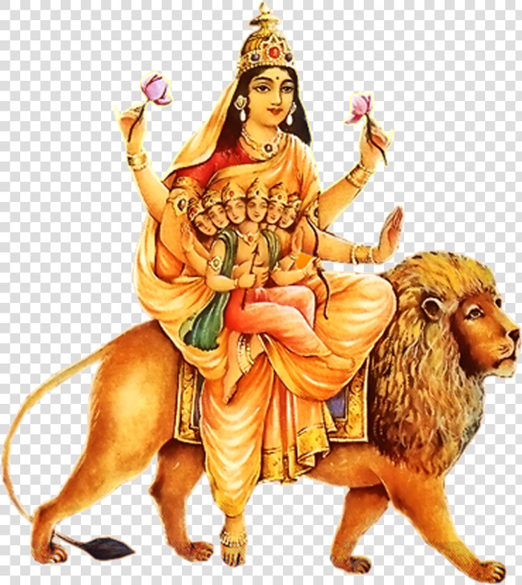 Lord Durga Png Free Pic   Skanda Mata Png  Transparent PngTransparent PNG