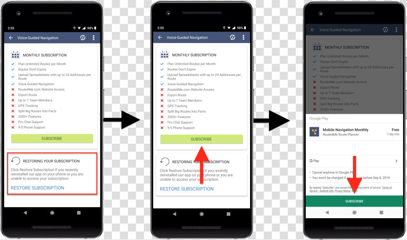 Subscription Plan Android  HD Png DownloadTransparent PNG