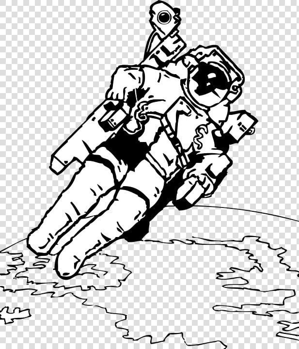 Astronaut  Space  Walk  Spacewalk  Science  Exploration   Astronaut Space Coloring Pages  HD Png DownloadTransparent PNG