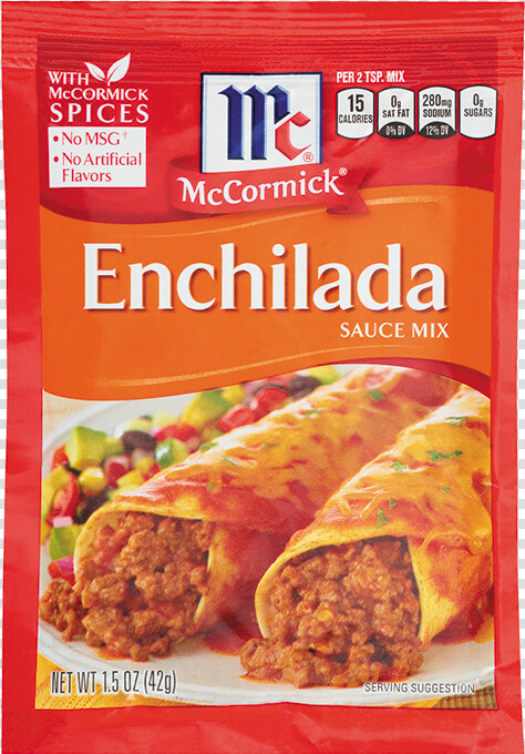 Enchilada Sauce Mix   Mccormick Enchilada Sauce  HD Png DownloadTransparent PNG