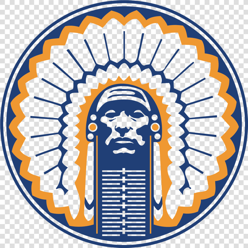 Native American Imagery In Sports   Fighting Illini  HD Png DownloadTransparent PNG