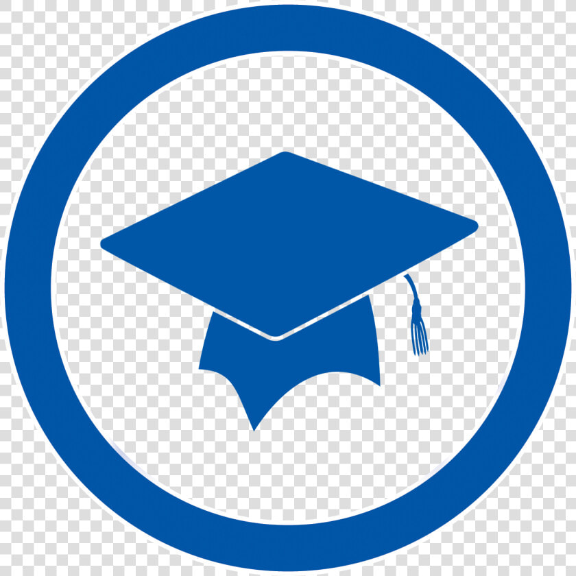 Middle School Education Icon   School Icon With Circle  HD Png DownloadTransparent PNG