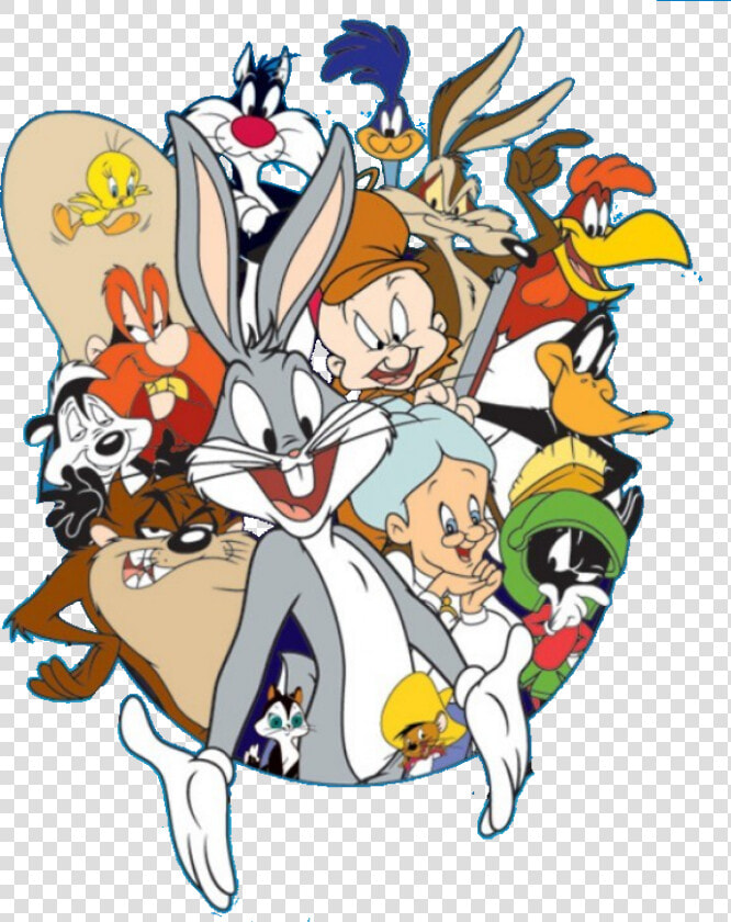  looneytunes  bugsbunny  daffyduck  sylvester  elmerfudd   Looney Tunes  HD Png DownloadTransparent PNG