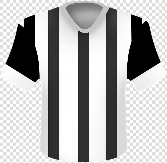 Fútbol  Jersey  Camiseta  Camisa  Polo   Black  amp  White Football Shirt Png  Transparent PngTransparent PNG