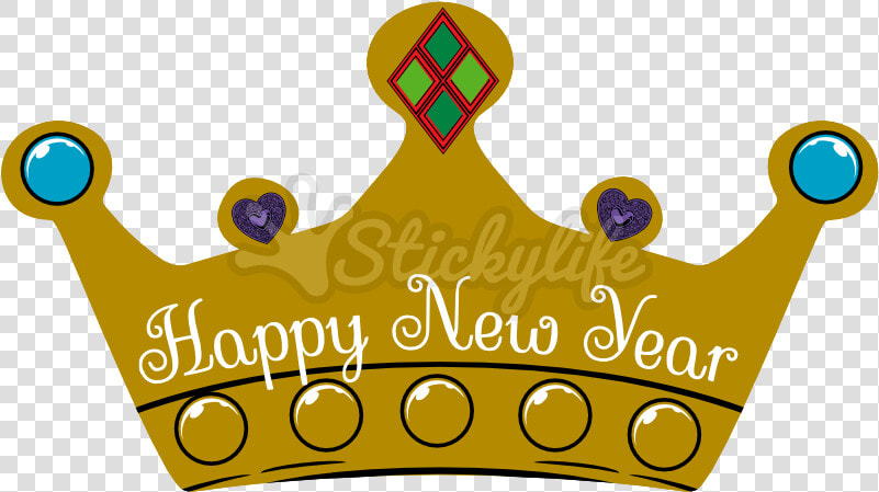 Happy New Year Decal   Stickers For Happy New Year  HD Png DownloadTransparent PNG