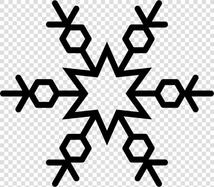 Snowflake Logo Outline   Copo De Nieve Contorno  HD Png DownloadTransparent PNG