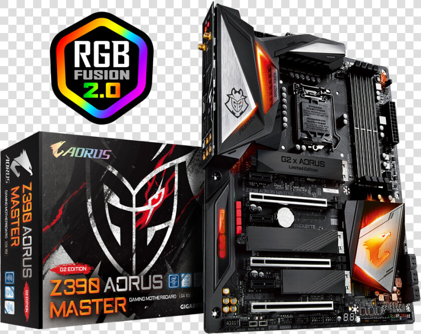 Gigabyte Aorus Master Z390 G2 Edition  HD Png DownloadTransparent PNG