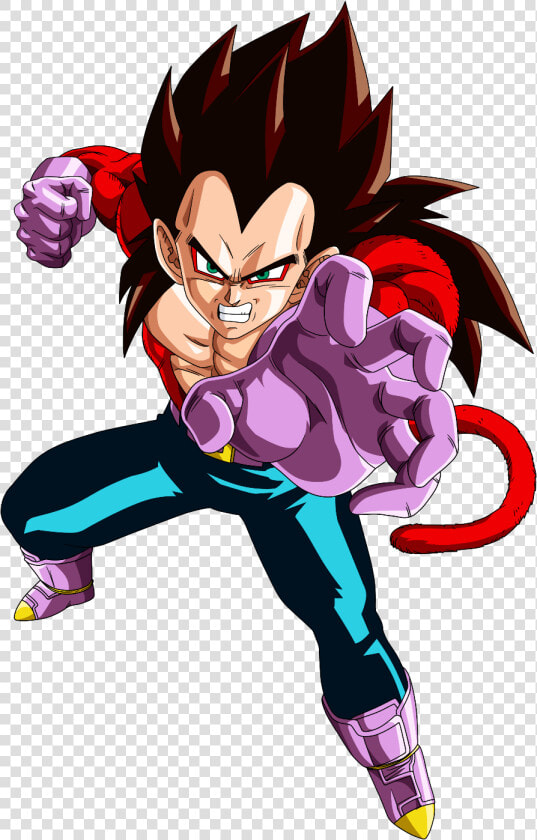 Dragon Ball Gt Vegeta   Dbz Vegeta Super Saiyan 4  HD Png DownloadTransparent PNG