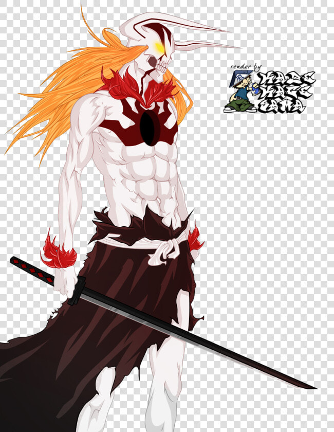 Ichigo Hollow Black And White  HD Png DownloadTransparent PNG