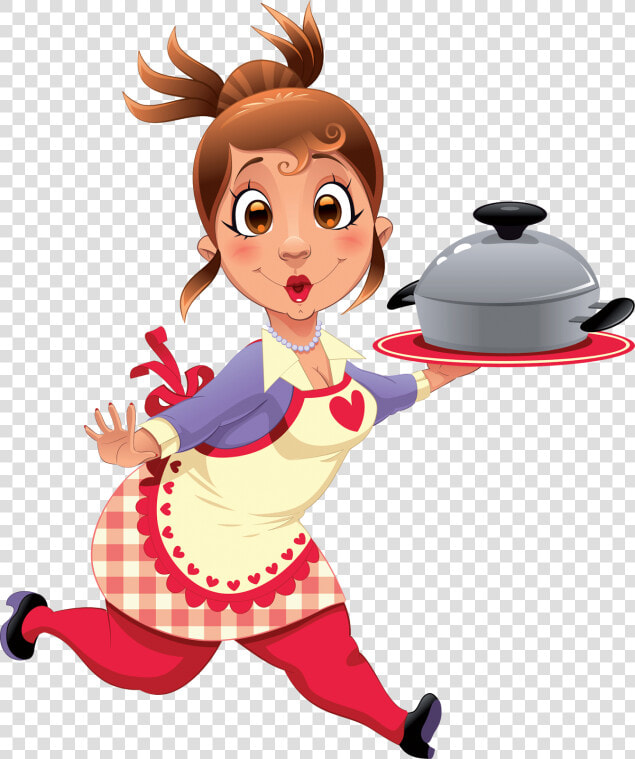 Chef Vector Waiter   Imagenes De Cocineras Graciosas  HD Png DownloadTransparent PNG