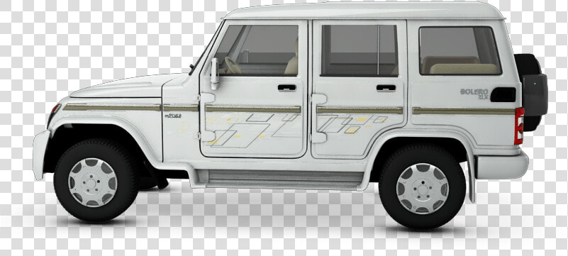 Bolero Car Side View  HD Png DownloadTransparent PNG