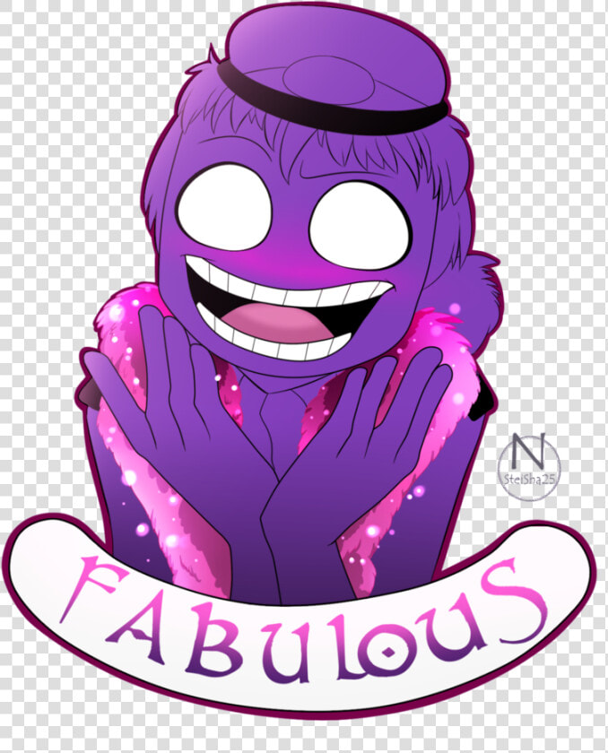 Fabulous  Funny And Pewdiepie   Fabulous Purple Guy  HD Png DownloadTransparent PNG