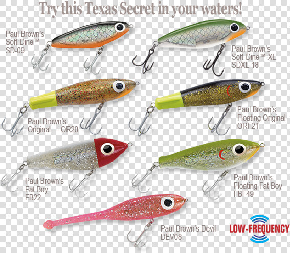 Paul Brown Lures  HD Png DownloadTransparent PNG