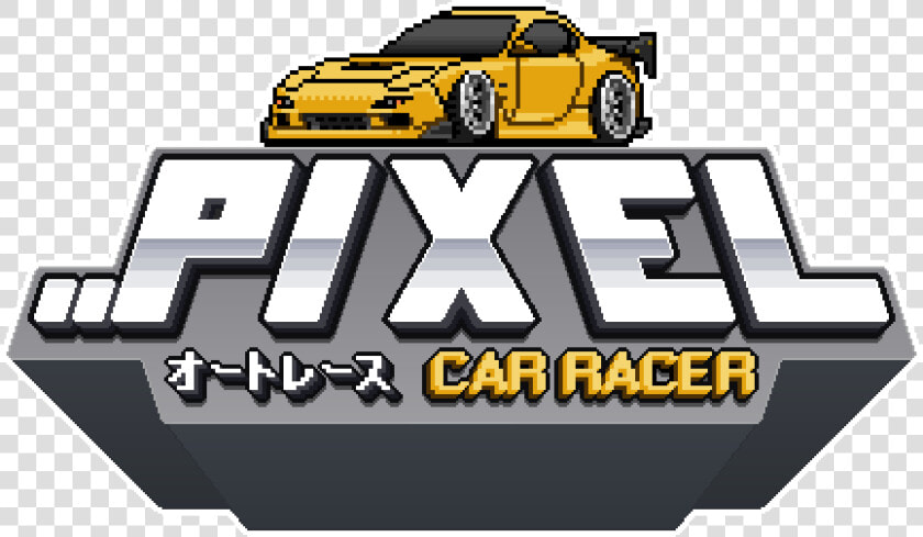 Pixel Car Racer Logo  HD Png DownloadTransparent PNG