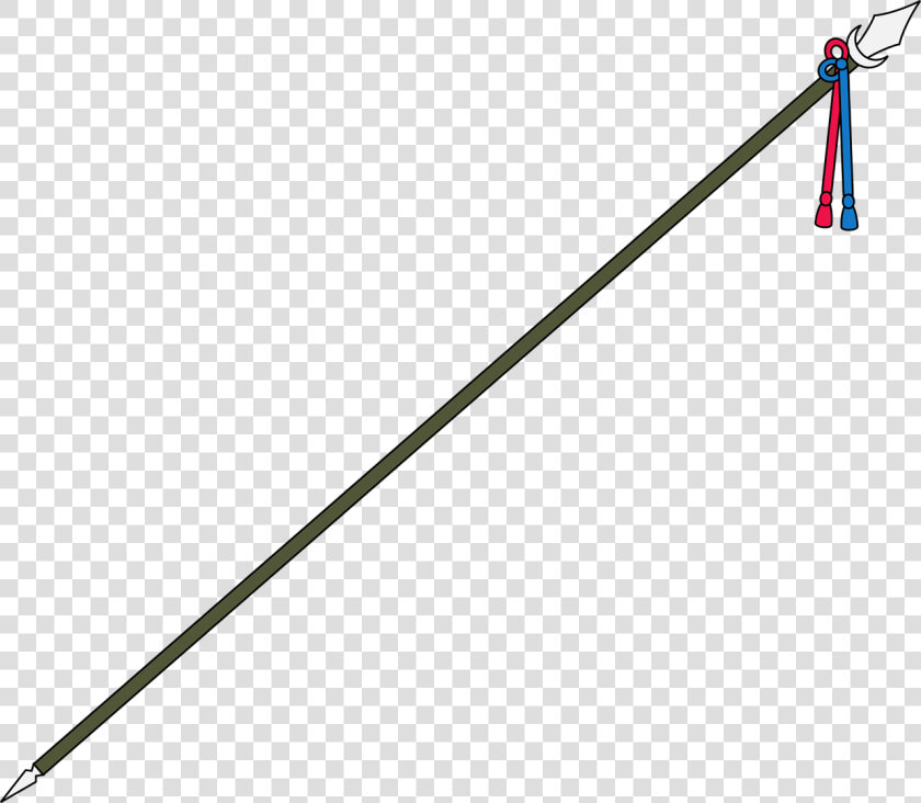 Line ski Pole angle   English Spear  HD Png DownloadTransparent PNG