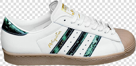 Adidas X Metropolitan Superstar 80s White Snake Preview   Skate Shoe  HD Png DownloadTransparent PNG