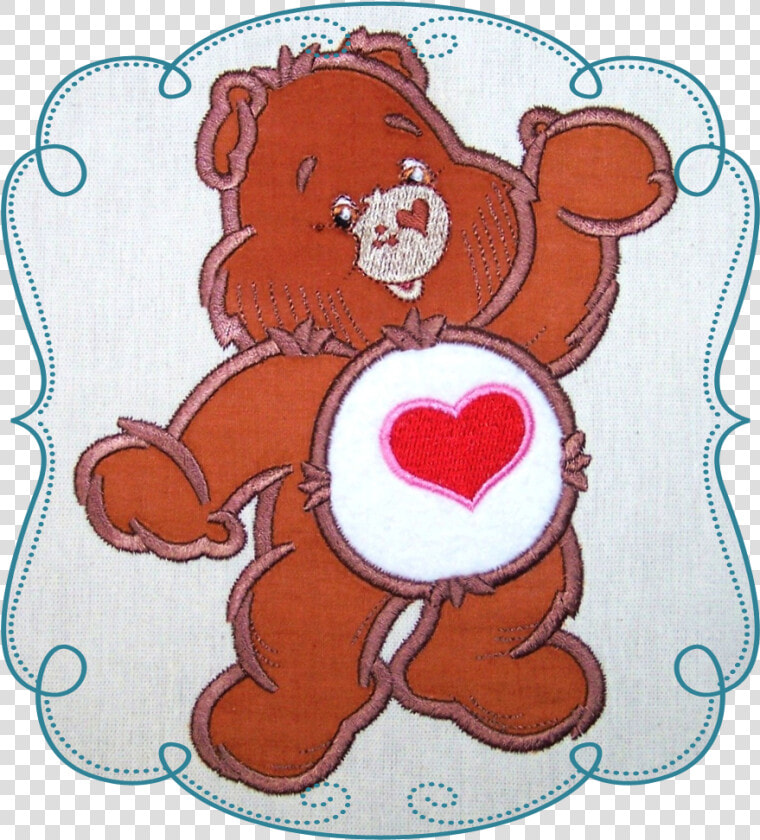 Care Bear Hearts Applique Machine Embroidery Design   Male Care Bears  HD Png DownloadTransparent PNG