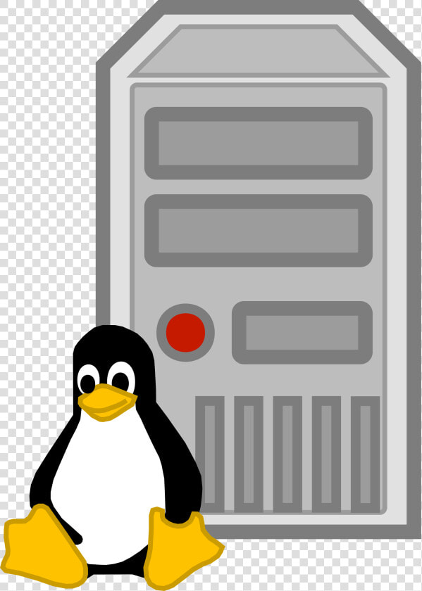 Linux Computer Clipart   Linux Server Icon Png  Transparent PngTransparent PNG