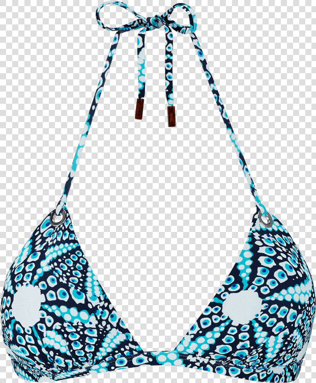 Women Triangle Printed   Swimsuit Top  HD Png DownloadTransparent PNG