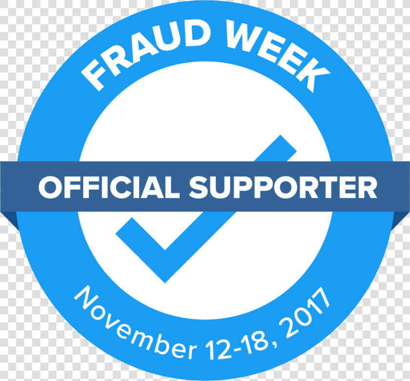 2017 Official Fraud Week Supporter Png   International Fraud Awareness Week 2017  Transparent PngTransparent PNG