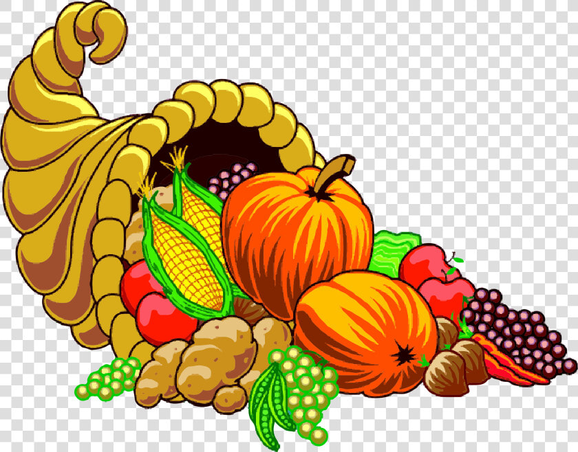 Clipart Cornucopia Lq Thanksgiving Clip Art Free Funny   Transparent Background Cornucopia Png  Png DownloadTransparent PNG