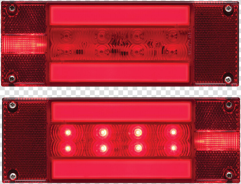 Tll170rk Glolight Retangular Sealed Led Red Stop turn tail   Light  HD Png DownloadTransparent PNG