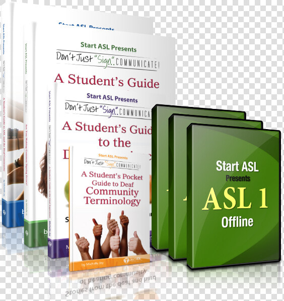 The Start Asl Offline Course   Start Asl Books  HD Png DownloadTransparent PNG