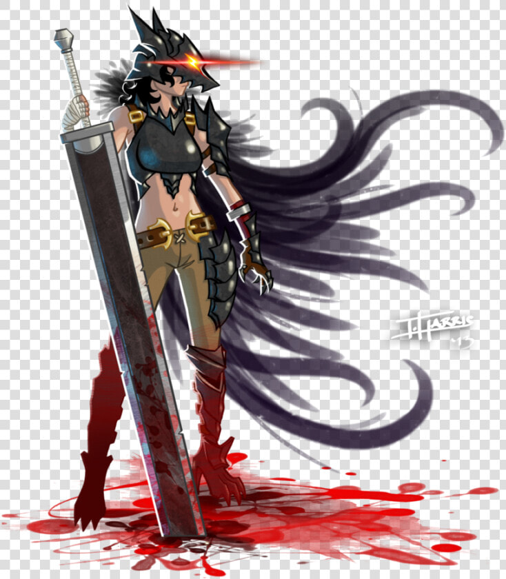 Berserk   Female Guts   “forces   Redux” By Travis   Guts Fanart  HD Png DownloadTransparent PNG