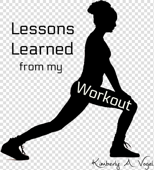 I Learned From My Workout   Silhouette  HD Png DownloadTransparent PNG