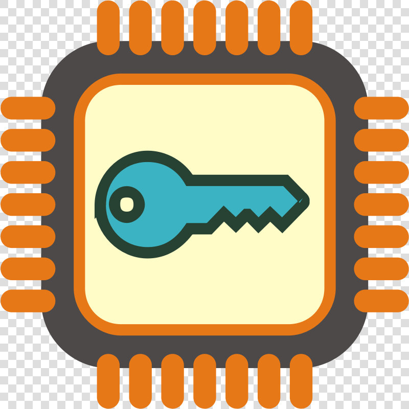 Pgb Chip Crypto 3   Microprocessor Clip Art  HD Png DownloadTransparent PNG