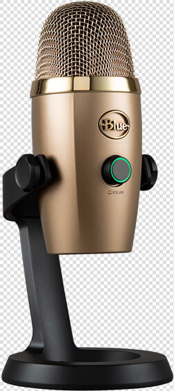 Blue Yeti Nano Gold  HD Png DownloadTransparent PNG