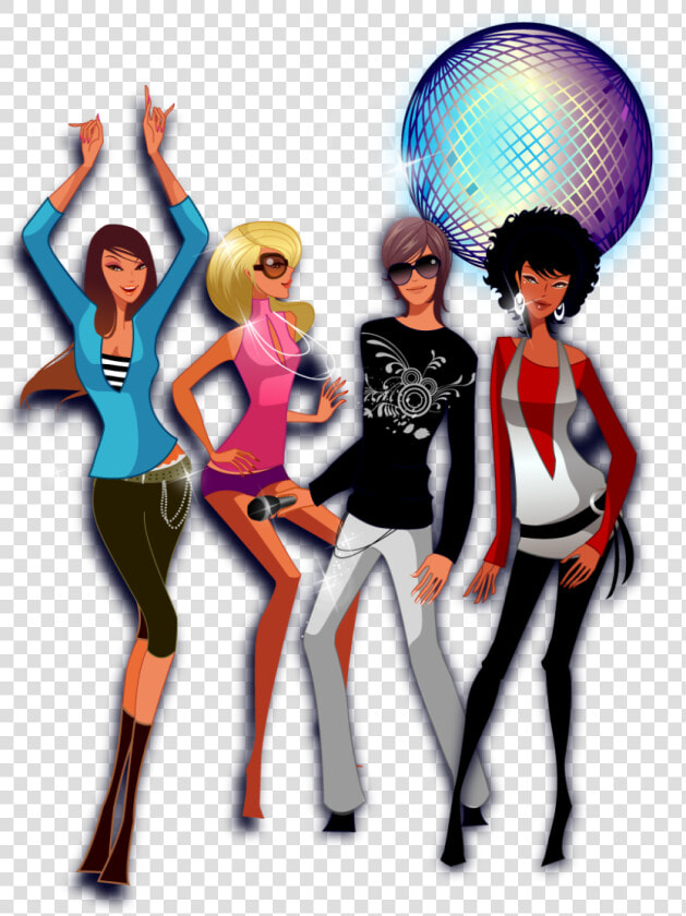 Transparent Nightclub Clipart   Dancing Party Transparent Png  Png DownloadTransparent PNG