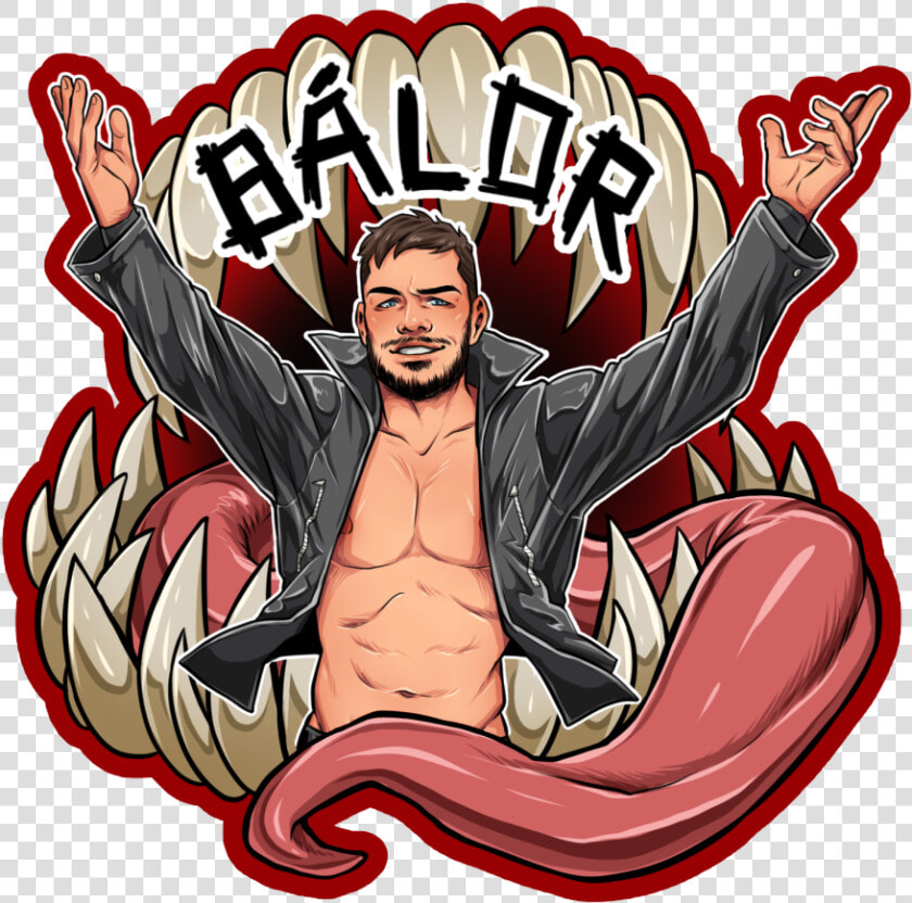 Finn Balor Illustration  HD Png DownloadTransparent PNG