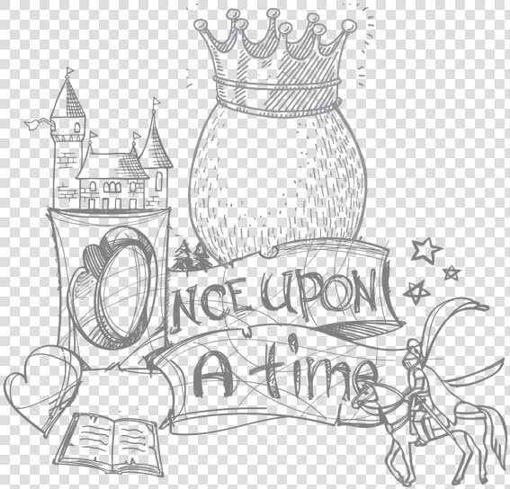 Fairy Clipart Sad   Fairy Tale Clipart Black And White  HD Png DownloadTransparent PNG