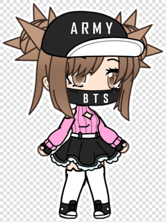  bts  btsgacha  gachalife  gacha  army   Gacha Life Bts Army  HD Png DownloadTransparent PNG