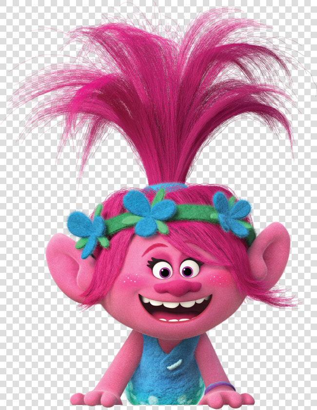 Troll Movie Png   Princess Poppy And Branch  Transparent PngTransparent PNG