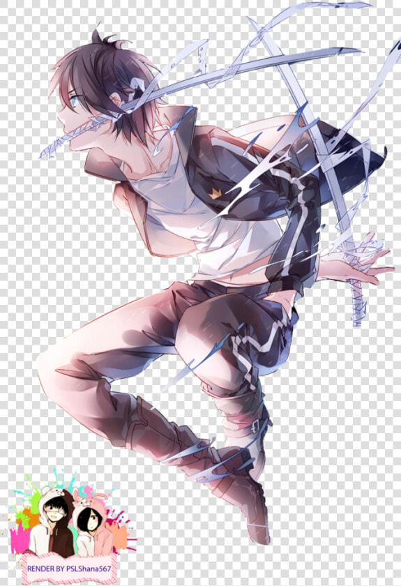 Anime Boy With Katana  HD Png DownloadTransparent PNG