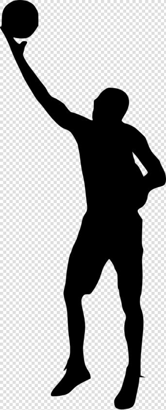 Basketball Player Silhouette   Basketball Player Silhouette Png  Transparent PngTransparent PNG