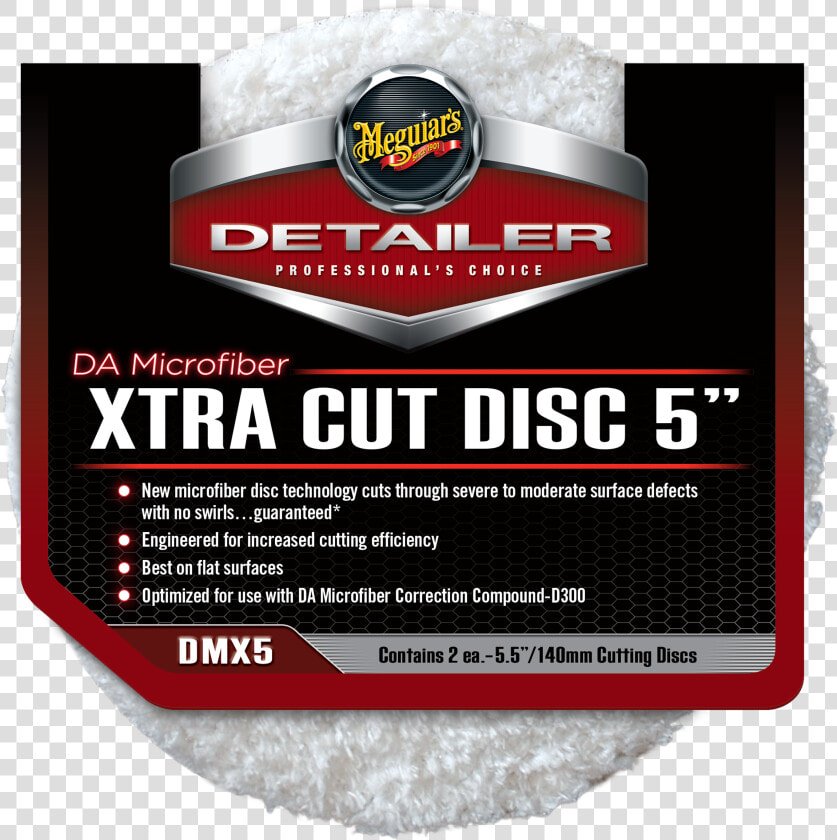 Dmx5 da Microfiber Xtra Cut Disc  5   Meguiars Xtra Cut Disc  HD Png DownloadTransparent PNG