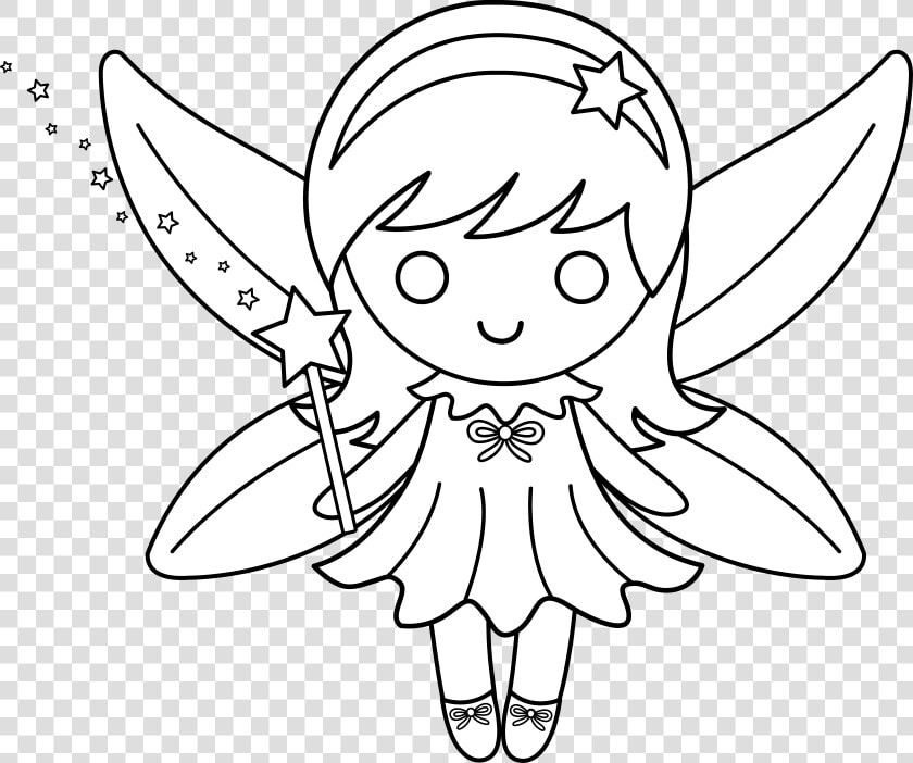 Transparent Fairy Vector Png   Cartoon Fairy Drawing Easy  Png DownloadTransparent PNG