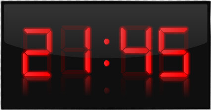 Con Reloj Digital   Led Display  HD Png DownloadTransparent PNG