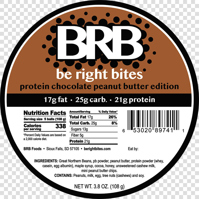 Brb Protein Bites  HD Png DownloadTransparent PNG