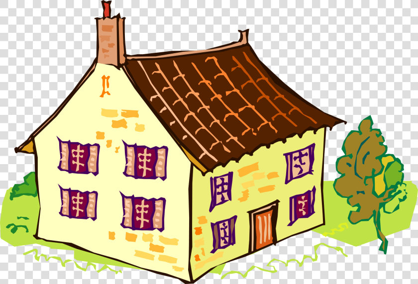 Hut Clipart Big House   Pink House Clipart  HD Png DownloadTransparent PNG