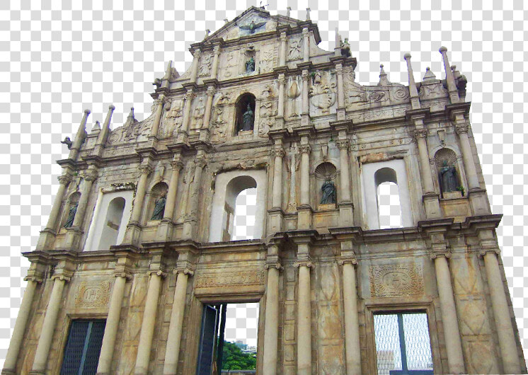 Ruins Of St  Paul  39 s  HD Png DownloadTransparent PNG