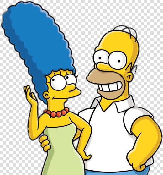 Homer And Marge Simpson   Simpsons Face Swap  HD Png DownloadTransparent PNG