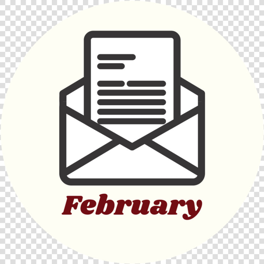 Feb Button   Open Envelope Icon  HD Png DownloadTransparent PNG